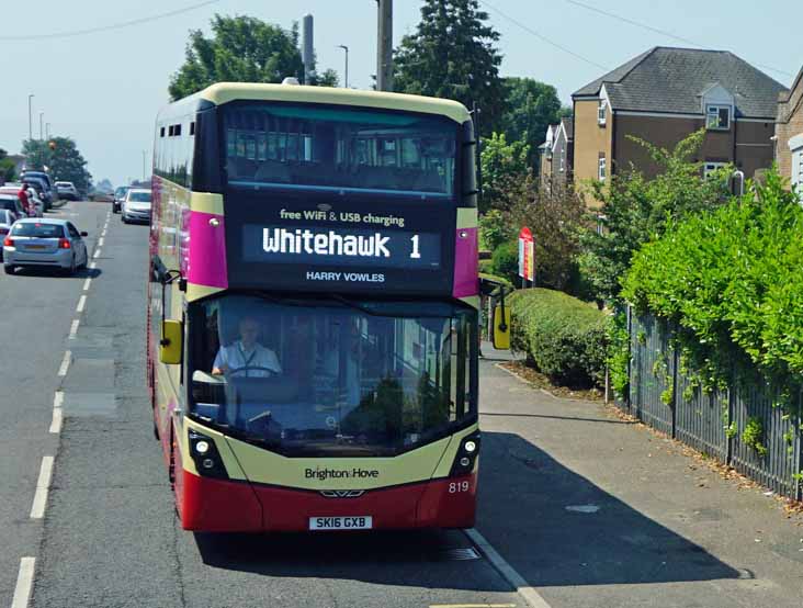 Brighton & Hove Wright Streetdeck 819